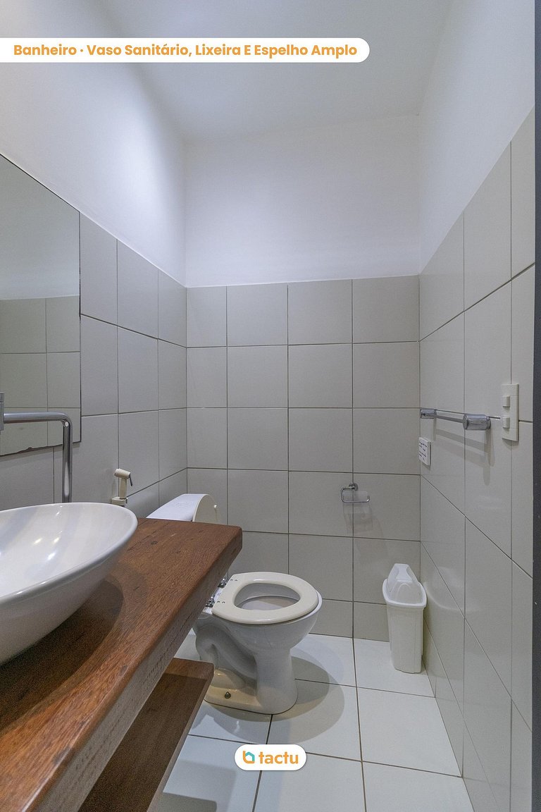 Casa Gracinda, com enorme piscina e jardim em Fortim