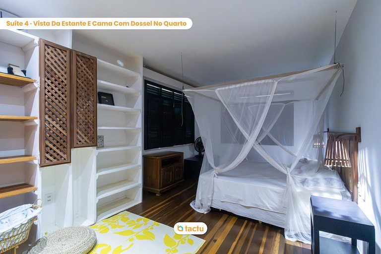 Casa Gracinda, com enorme piscina e jardim em Fortim
