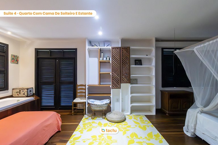 Casa Gracinda, con gran piscina y jardín en Fortim