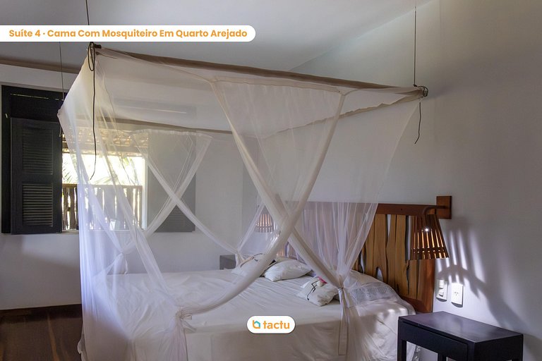 Casa Gracinda, com enorme piscina e jardim em Fortim