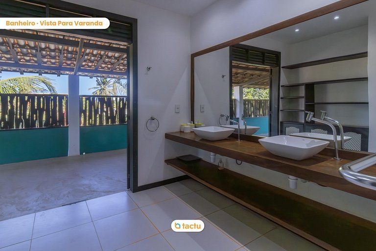 Casa Gracinda, con gran piscina y jardín en Fortim