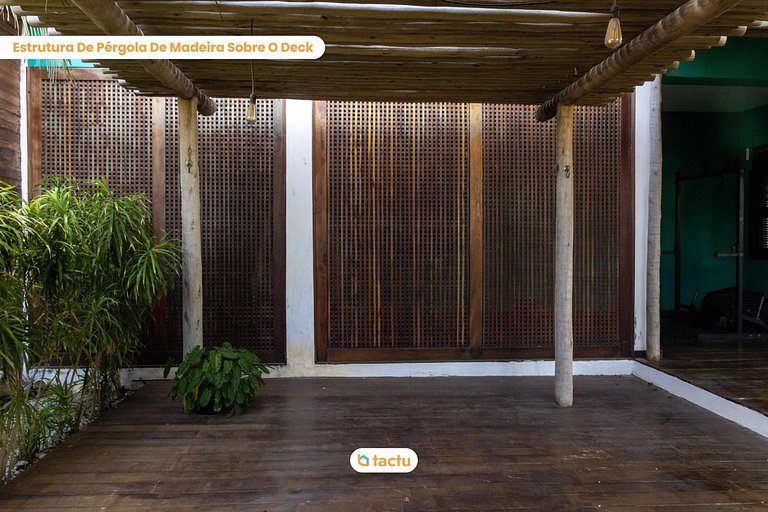 Casa Gracinda, con gran piscina y jardín en Fortim