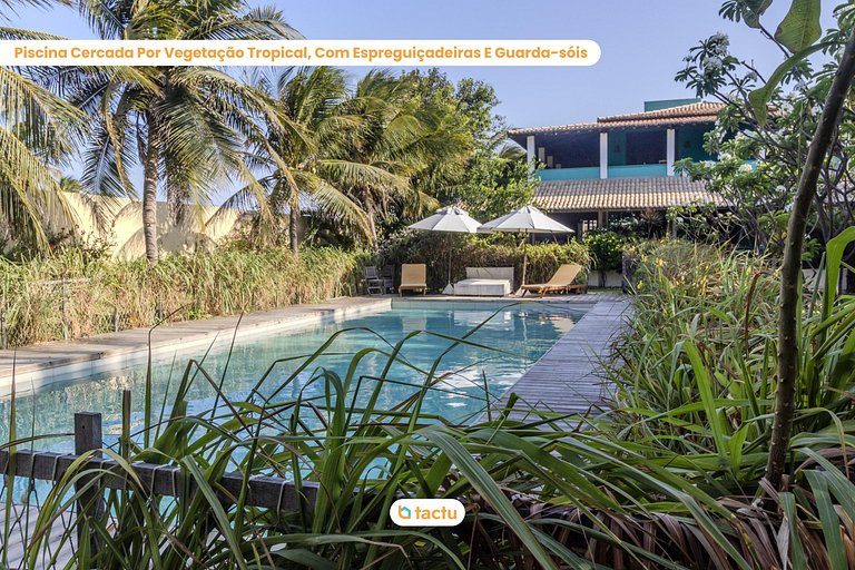 Casa Gracinda, con gran piscina y jardín en Fortim