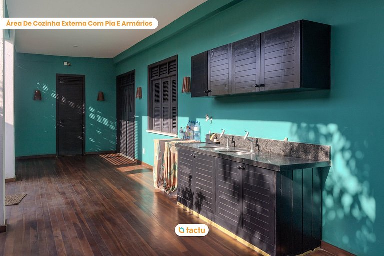 Casa Gracinda, with large pool and garden in Fortim