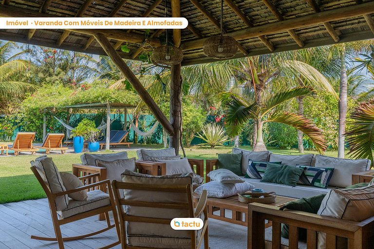 Villa Boungavilea Fortim Luxury Oceanfront House