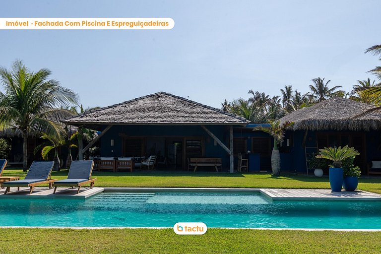 Villa Boungavilea Fortim Luxury Oceanfront House