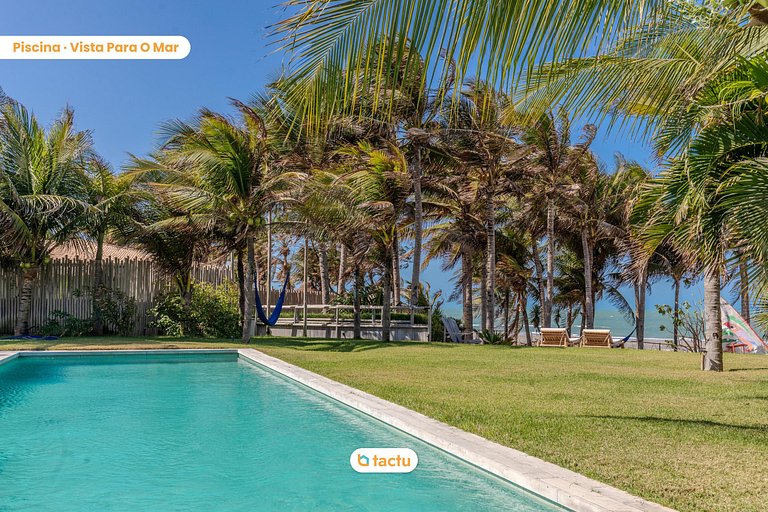 Villa Boungavilea Fortim Casa Frente Mar de Luxo