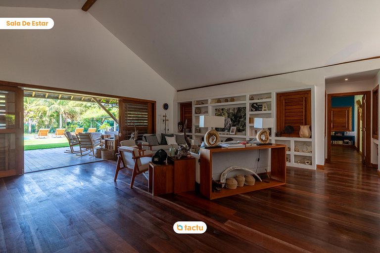 Villa Boungavilea Fortim Casa Frente Mar de Luxo
