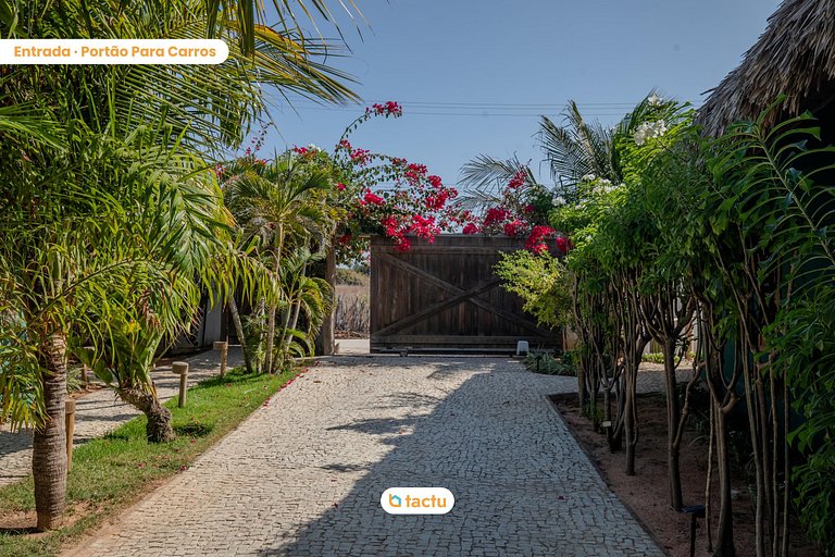 Villa Boungavilea Fortim Casa Frente Mar de Luxo