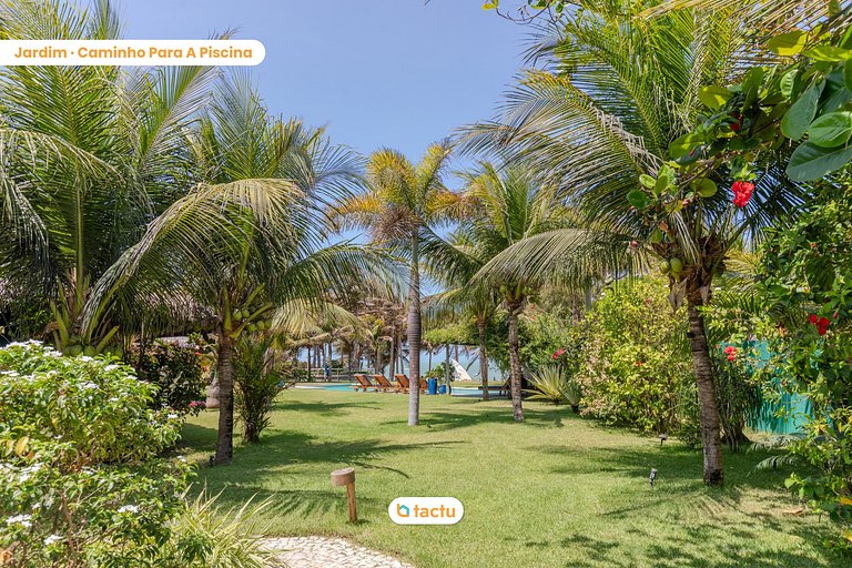 Villa Boungavilea Fortim Casa Frente Mar de Luxo