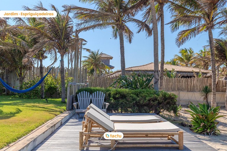 Villa Boungavilea Fortim Casa Frente Mar de Luxo