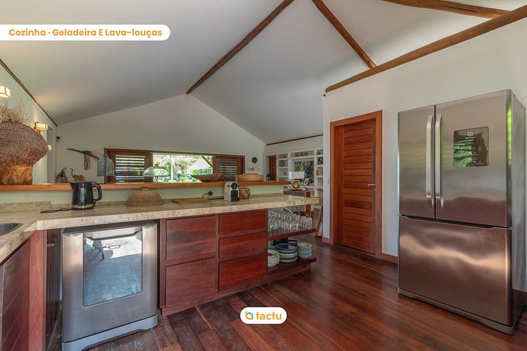 Villa Boungavilea Fortim Casa Frente Mar de Luxo
