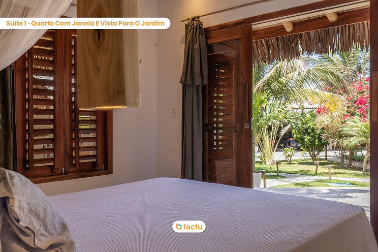 Villa Boungavilea Fortim Casa Frente Mar de Luxo