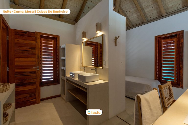 Villa Boungavilea Fortim Casa Frente Mar de Luxo