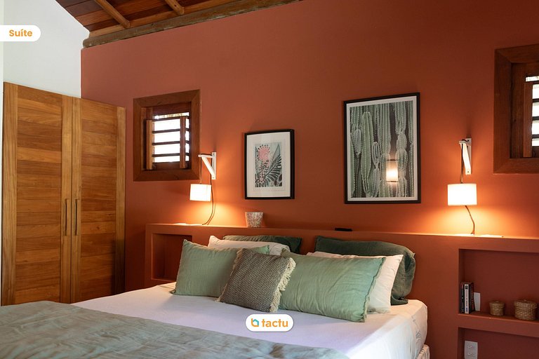Villa Boungavilea Fortim Casa Frente Mar de Luxo