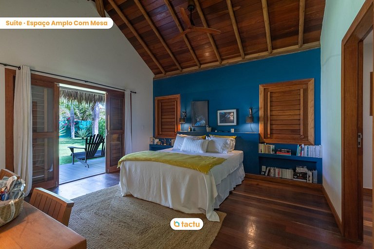 Villa Boungavilea Fortim Casa Frente Mar de Luxo