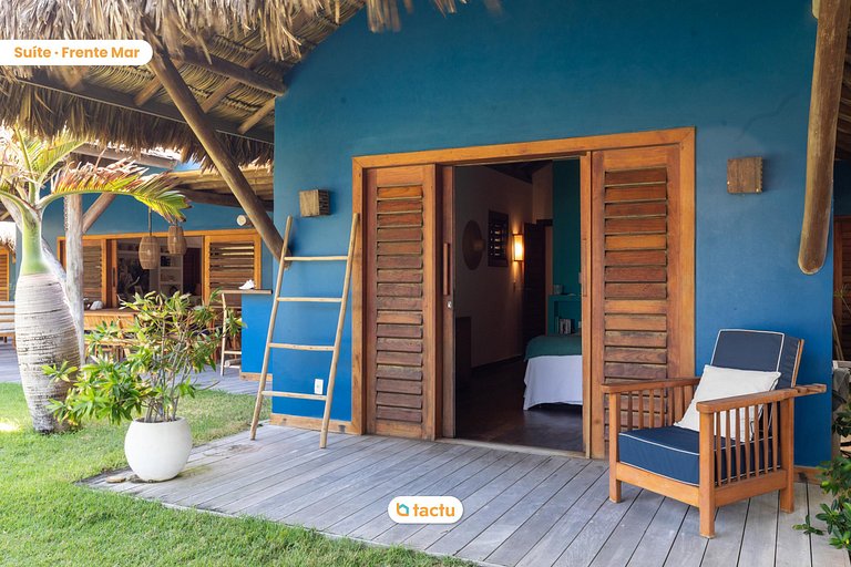 Villa Boungavilea Fortim Casa Frente Mar de Luxo