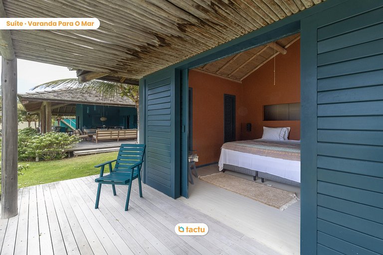 Casa Jaguaribe: Piscina Infinita com Vista Mar