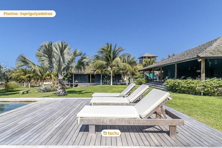 Casa Jaguaribe: Piscina Infinita com Vista Mar