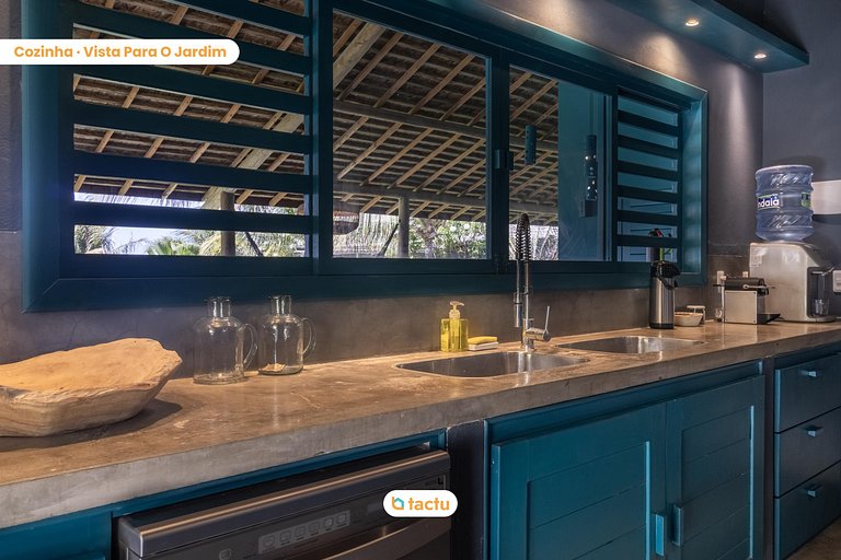 Casa Jaguaribe: Piscina Infinita com Vista Mar