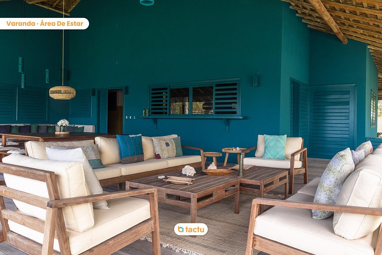 Casa Jaguaribe: Piscina Infinita com Vista Mar