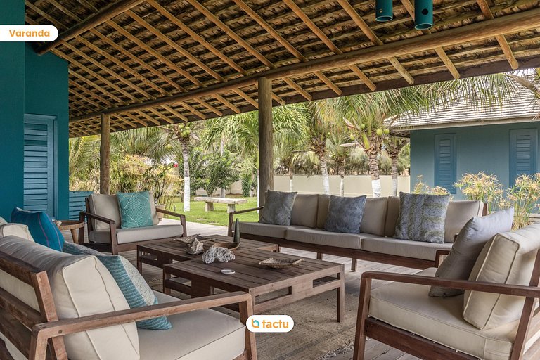 Casa Jaguaribe: Piscina Infinita com Vista Mar