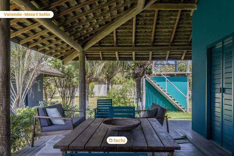 Casa Jaguaribe: Piscina Infinita com Vista Mar