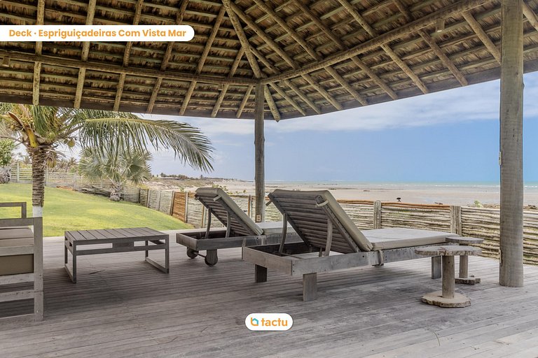 Casa Jaguaribe: Piscina Infinita com Vista Mar
