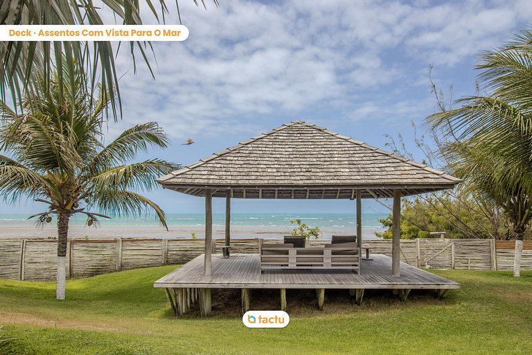 Casa Jaguaribe: Piscina Infinita com Vista Mar