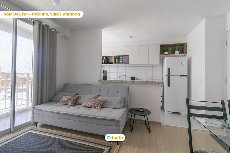 Lindo apartamento com vista para a Praia do Futuro