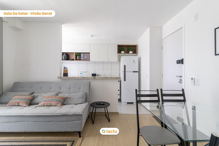 Hermoso apartamento con vista a la Praia do Futuro