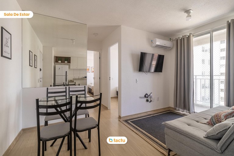 Hermoso apartamento con vista a la Praia do Futuro