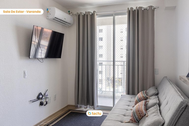Hermoso apartamento con vista a la Praia do Futuro
