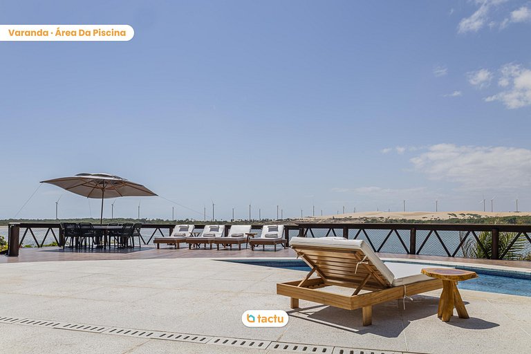 Exclusive Riverside Villa in Fortim with Service