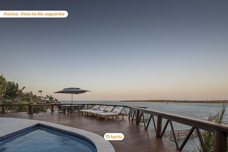 Exclusive Riverside Villa in Fortim with Service