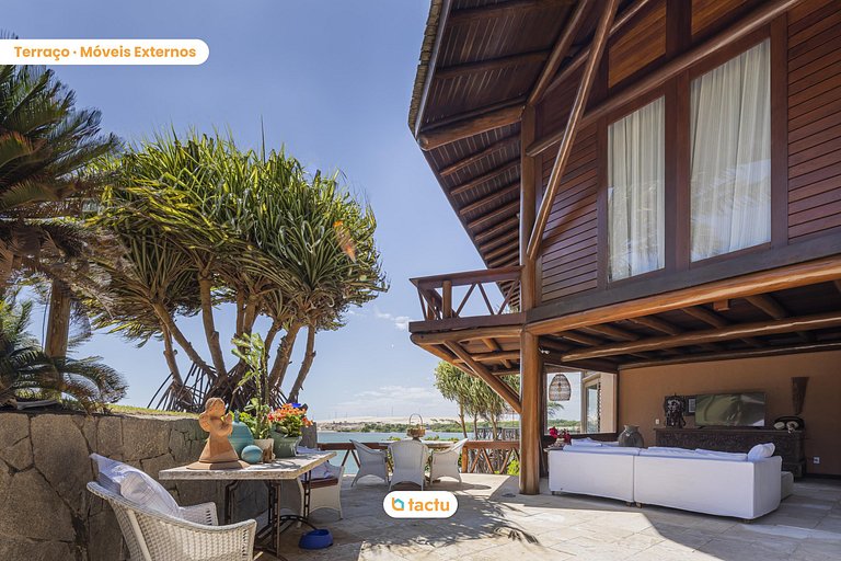 Exclusiva Villa Ribereña en Fortim con Servicio