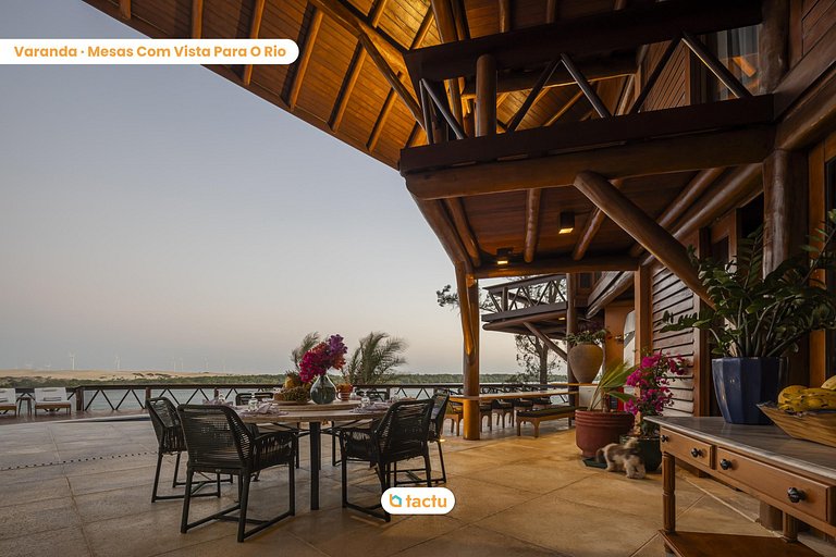 Exclusiva Villa Ribereña en Fortim con Servicio