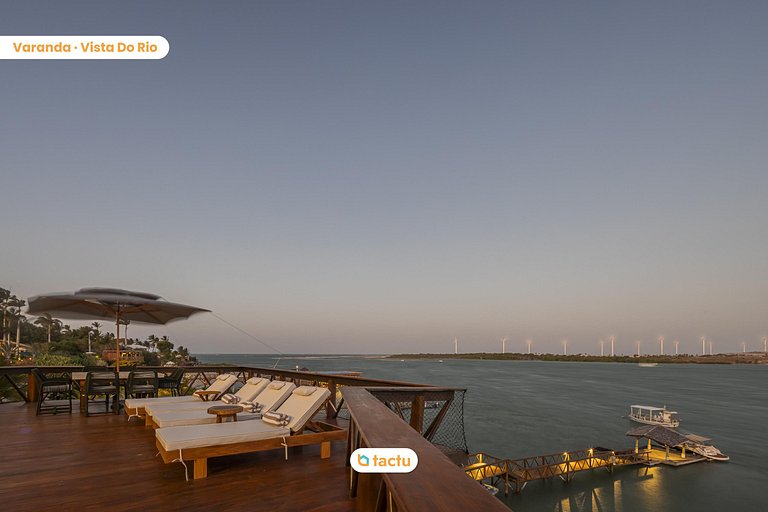 Exclusive Riverside Villa in Fortim with Service