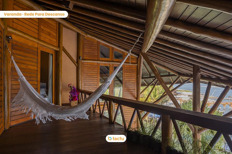 Casa de Madeira à Beira do Rio Fortim c/ Serviço