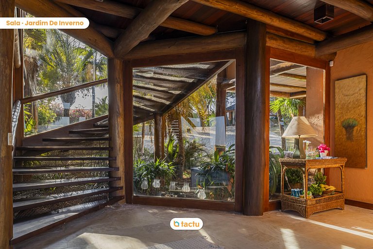 Casa de Madeira à Beira do Rio Fortim c/ Serviço