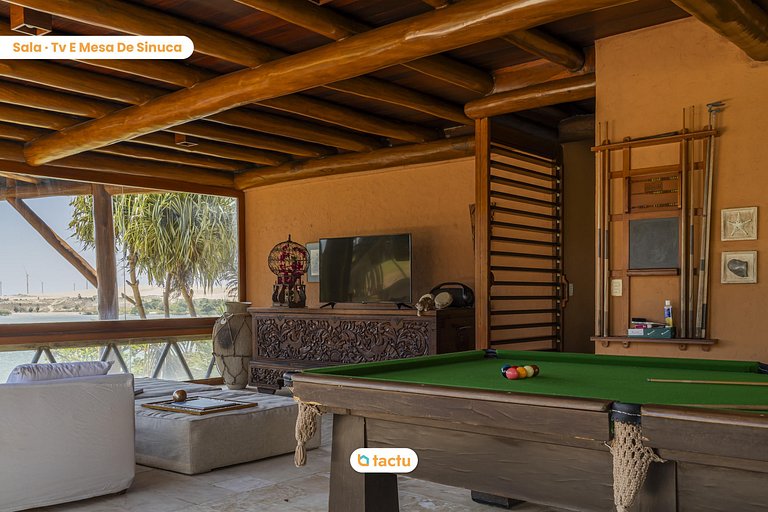 Exclusive Riverside Villa in Fortim with Service