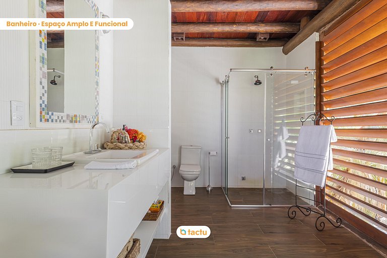 Villa au Bord de la Rivière à Fortim avec Service
