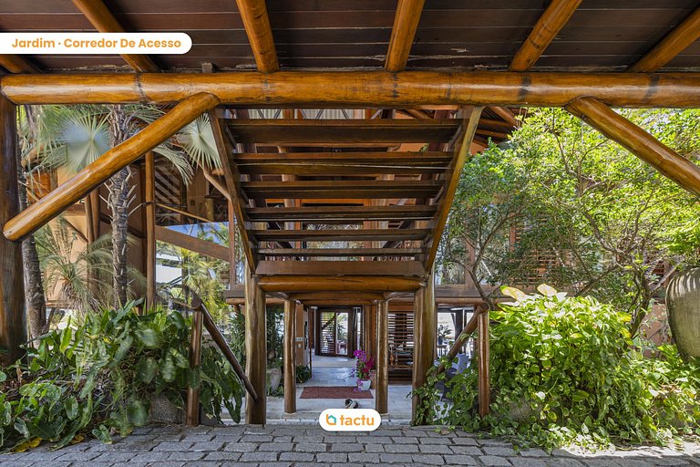Casa de Madeira à Beira do Rio Fortim c/ Serviço