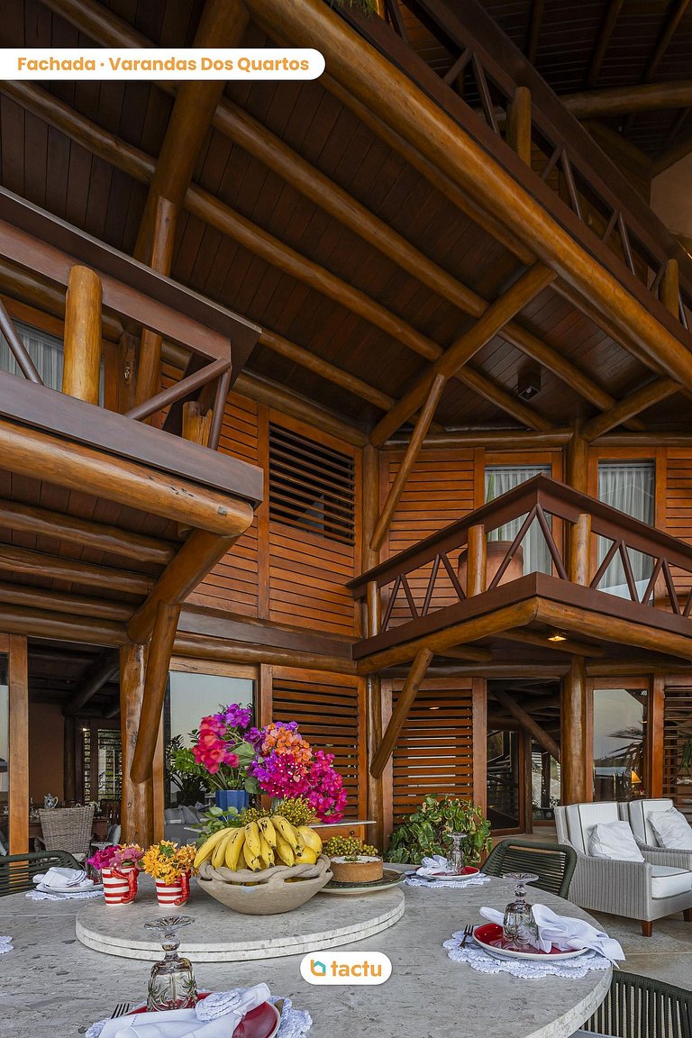 Casa de Madeira à Beira do Rio Fortim c/ Serviço