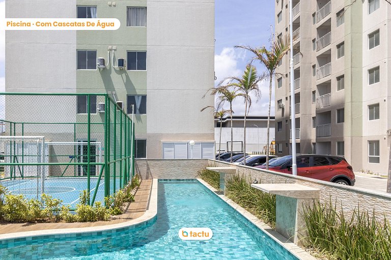 Hermoso apartamento con vista a la Praia do Futuro