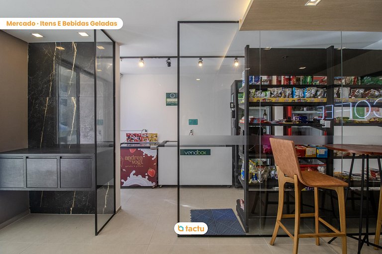 Hermoso apartamento con vista a la Praia do Futuro