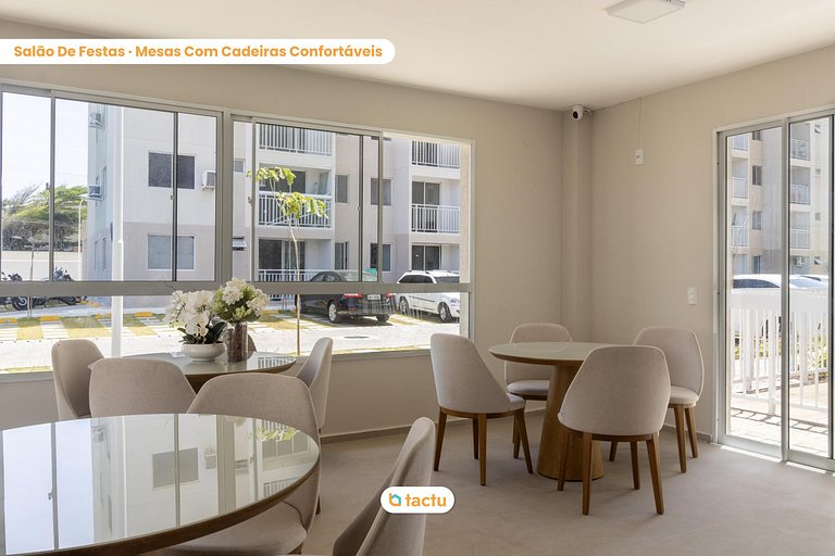 Lindo apartamento com vista para a Praia do Futuro