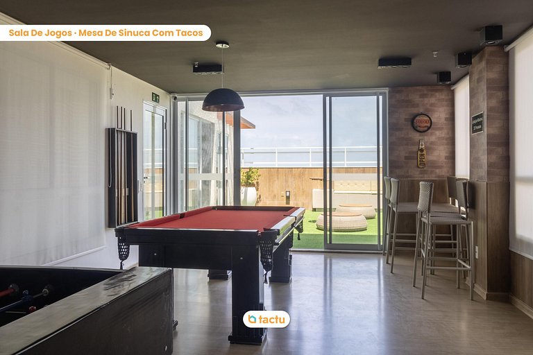 Beautiful apartment with a view of Praia do Futuro