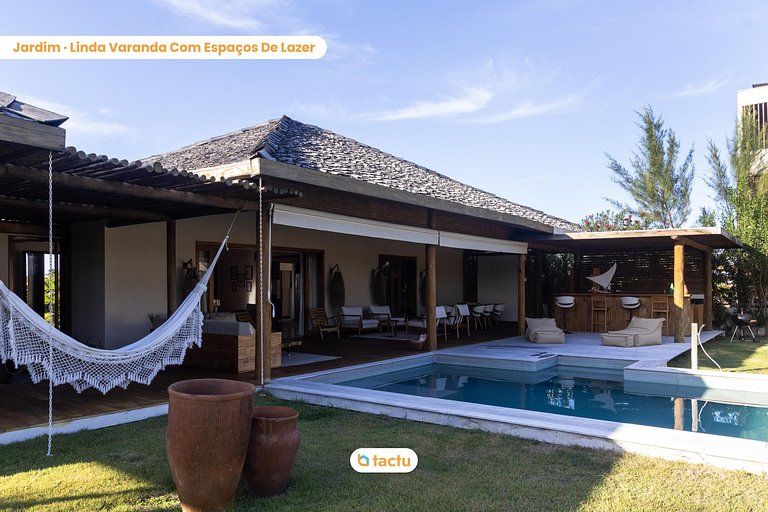 Casa com piscina incrível no Fortim por Tactu