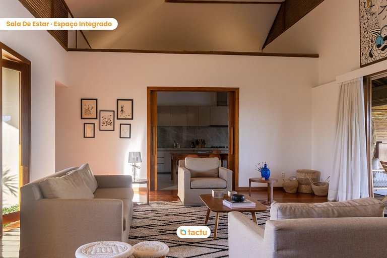 Casa com piscina incrível no Fortim por Tactu